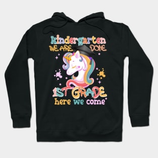 Kindergarten Graduation Magical Unicorn Gift Hoodie